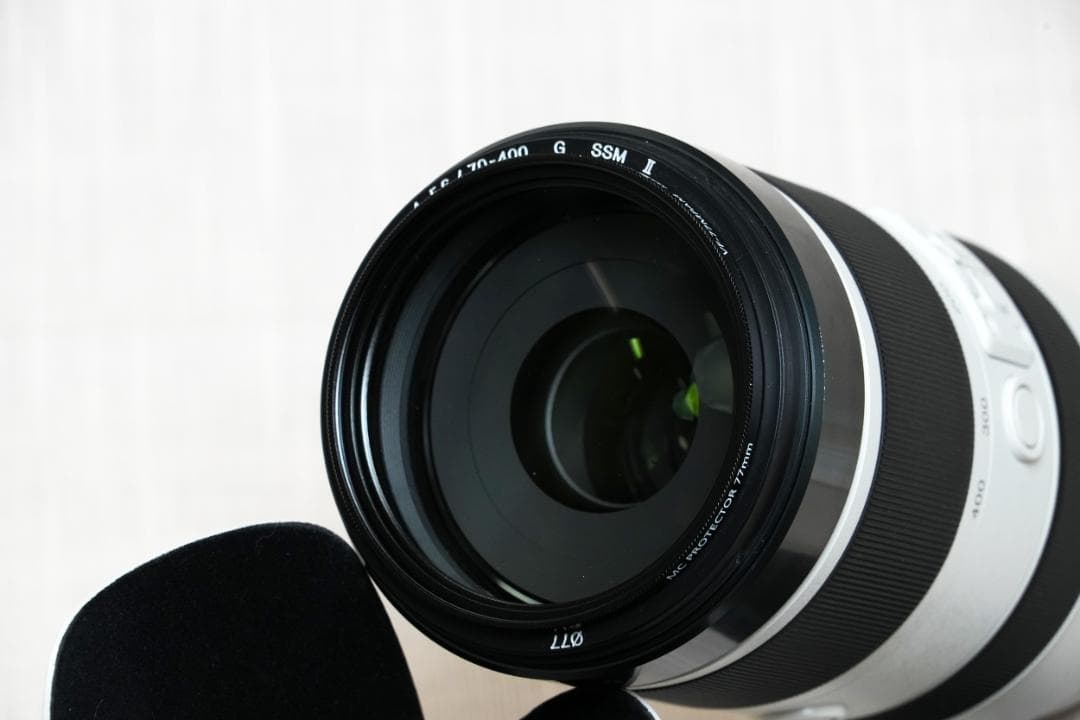 【Aマウント】SONY 70-400mm 望遠レンズ【プロテクター付き】