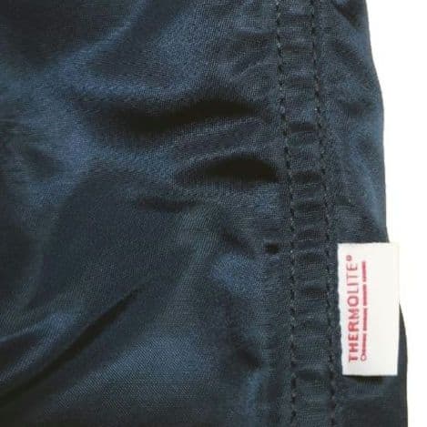 新品 アルファ アルファインダストリーズ フーデッドリブジャケット ネイビー