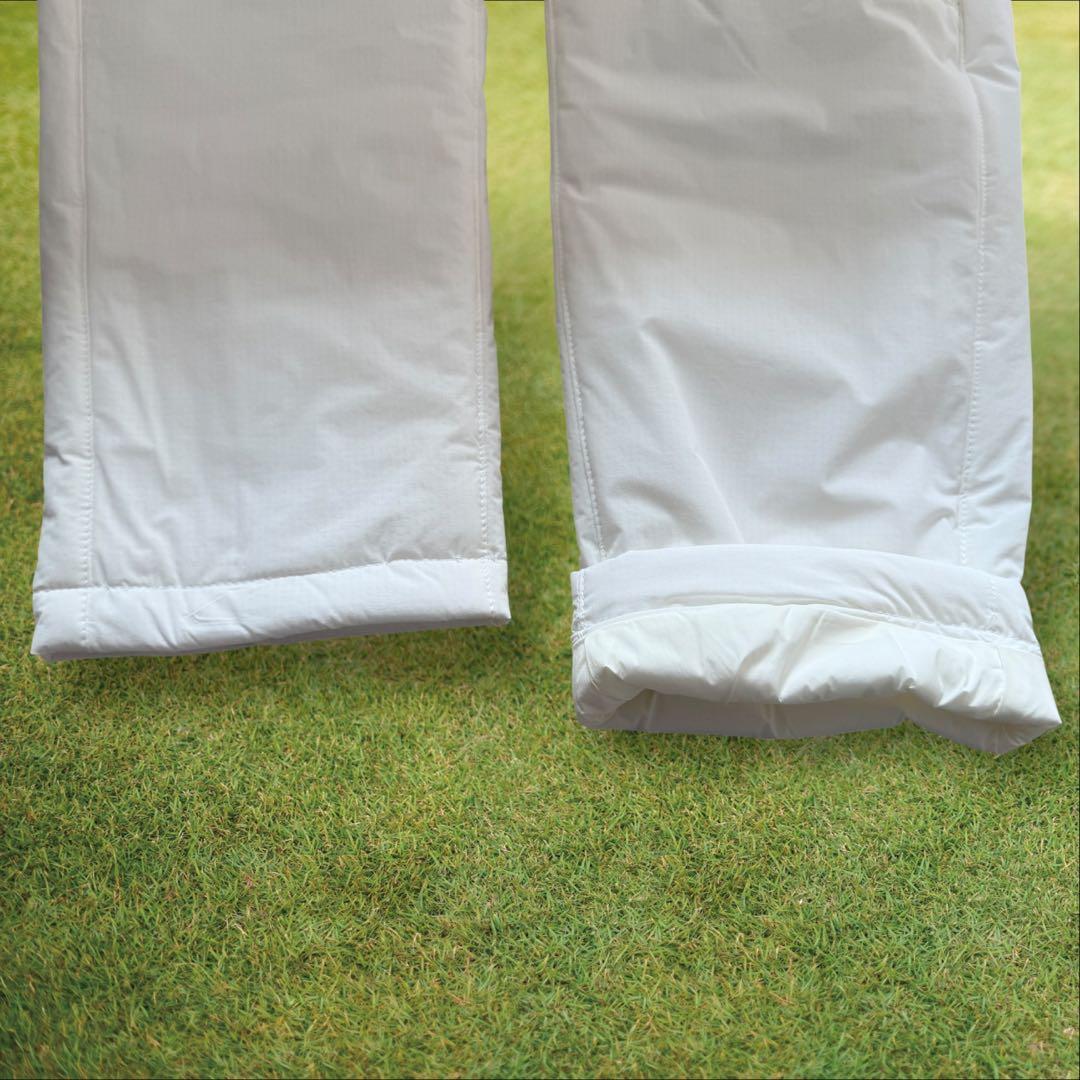 未使用級　中綿　蓄熱　パーリーゲイツ　パンツ　白　ホワイト　5 L〜XL相当