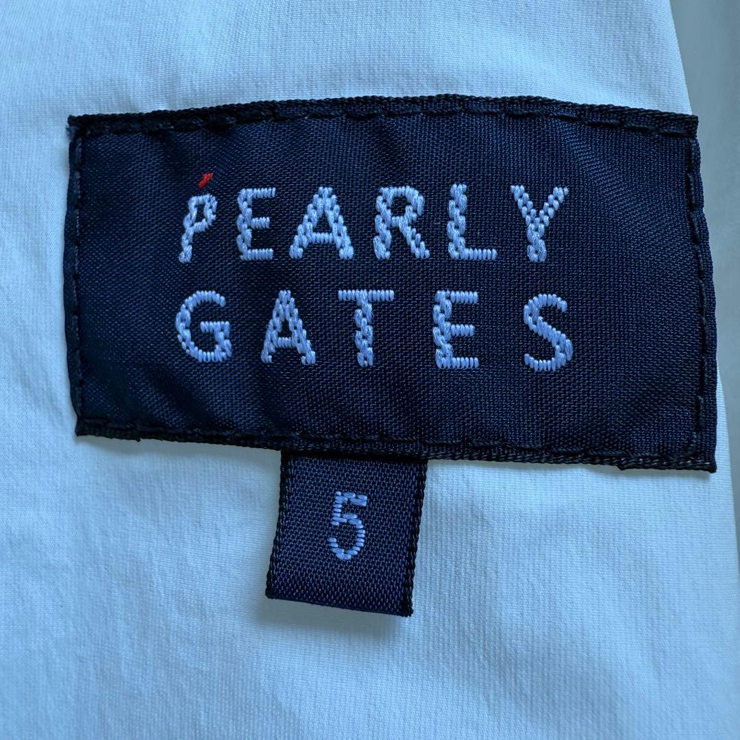 未使用級　中綿　蓄熱　パーリーゲイツ　パンツ　白　ホワイト　5 L〜XL相当