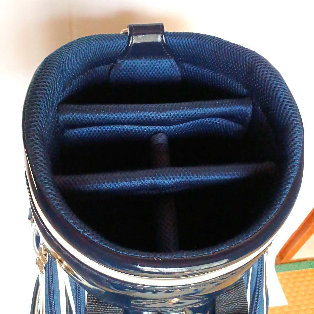 【極美品】★PSYCHO BUNNY★エナメル キャディバック ☆ サイコバニー