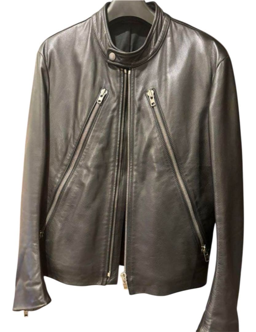 Maison Margiela メゾンマルジェラ 八の字 ライダース 44 牛革