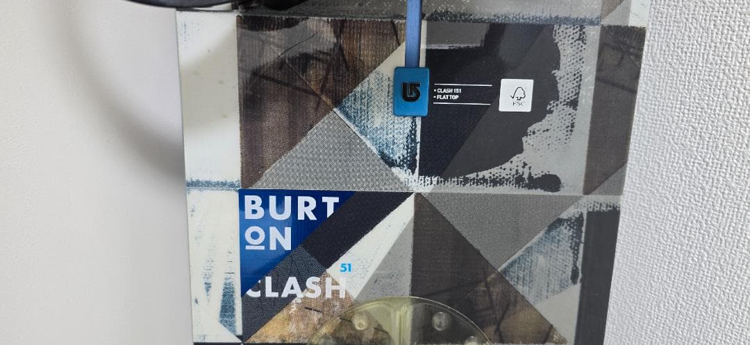 BURTON CLASH151 バートン CUSTAM ビンディングセット