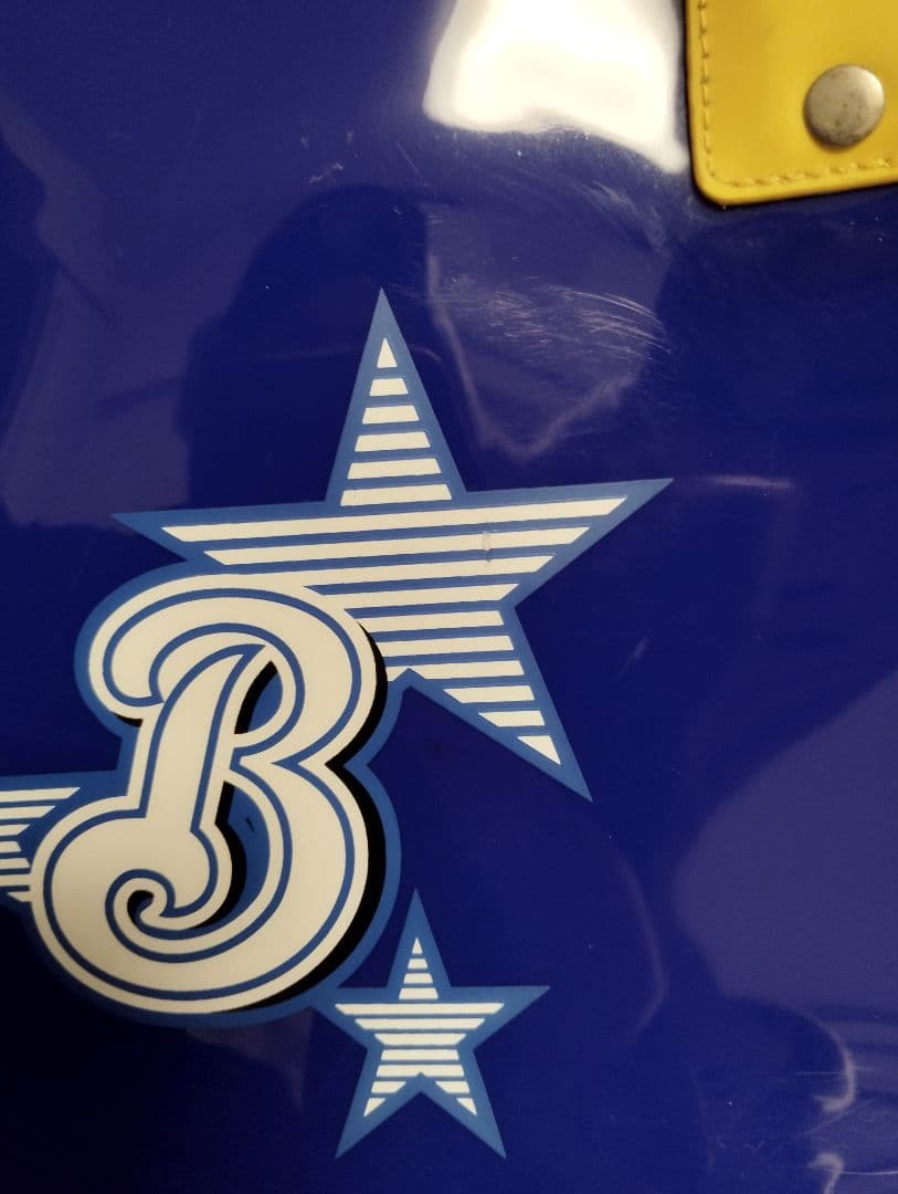 横浜ベイスターズ　大洋ホエールズ エナメルバッグ DeNA70周年記念 ホッシー