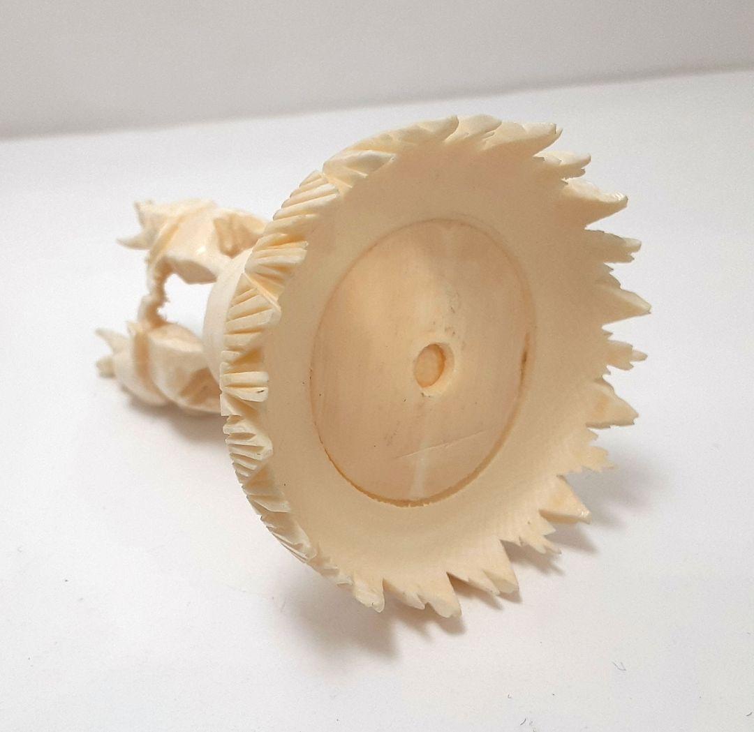 Y1701-12 極上 透かし細工 龍天球置物 総重量55.9 g - メルカリ