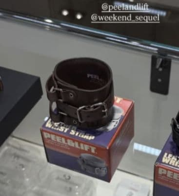 PEEL&LIFT WEEKEND ブラウン リストバンド ブレスレット