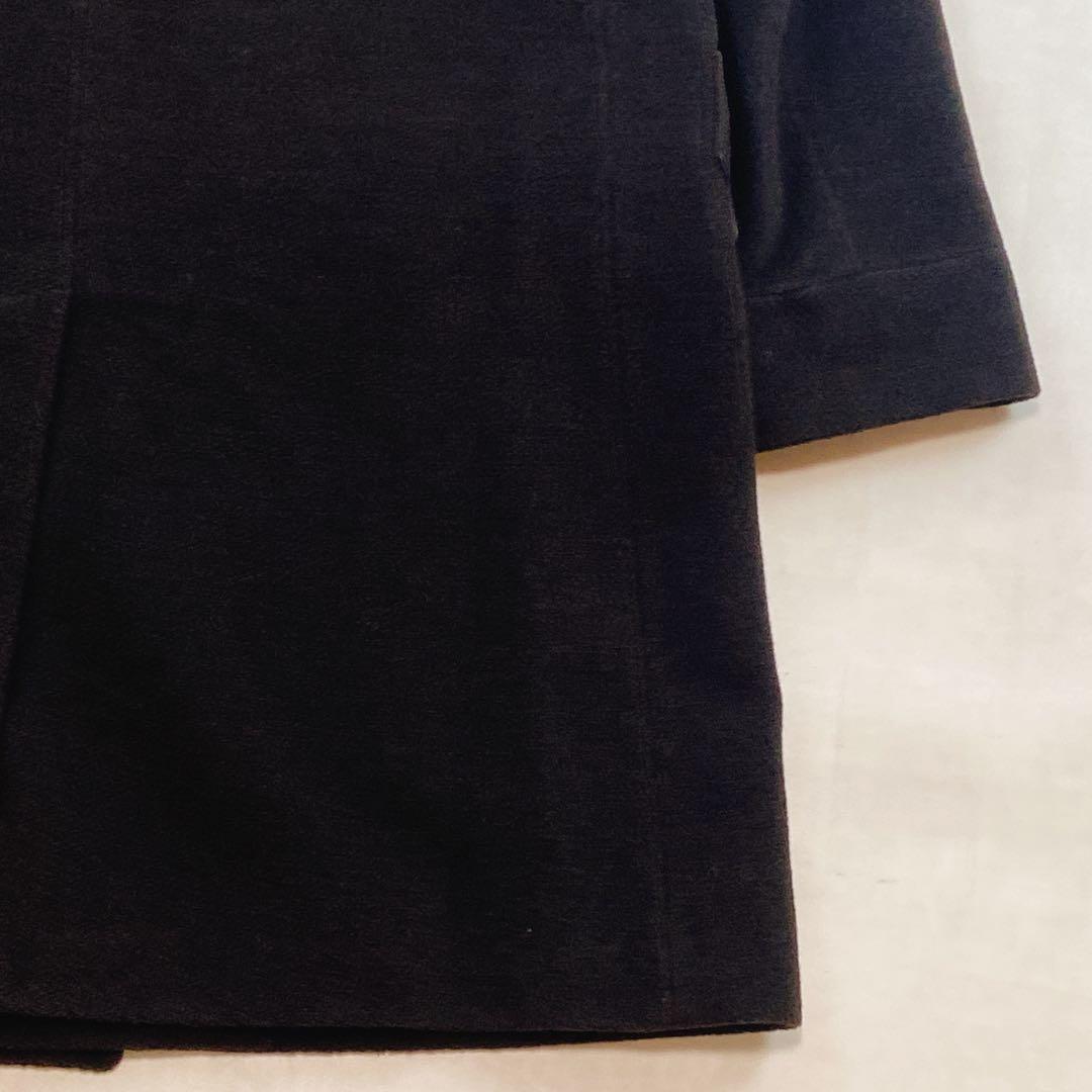 バーバリーロンドン カシミヤ シャドーチェック チェスターコート