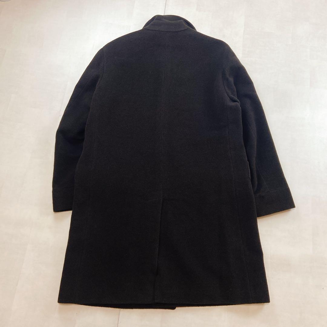 バーバリーロンドン カシミヤ シャドーチェック チェスターコート