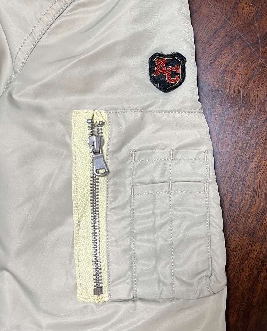 90年代 Schott ショット MA-1 フライトジャケット Sサイズ相当