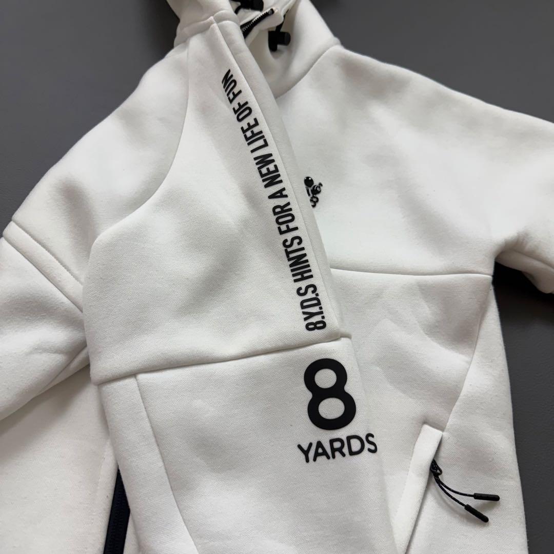 8yards Tagline Hoodie 2G ゴルフ メンズ アウター 白