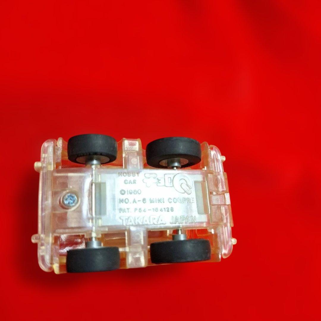 当時物 透明 スケスケ クリア チョロQ A品番 2台セット 銀座キンタロウ