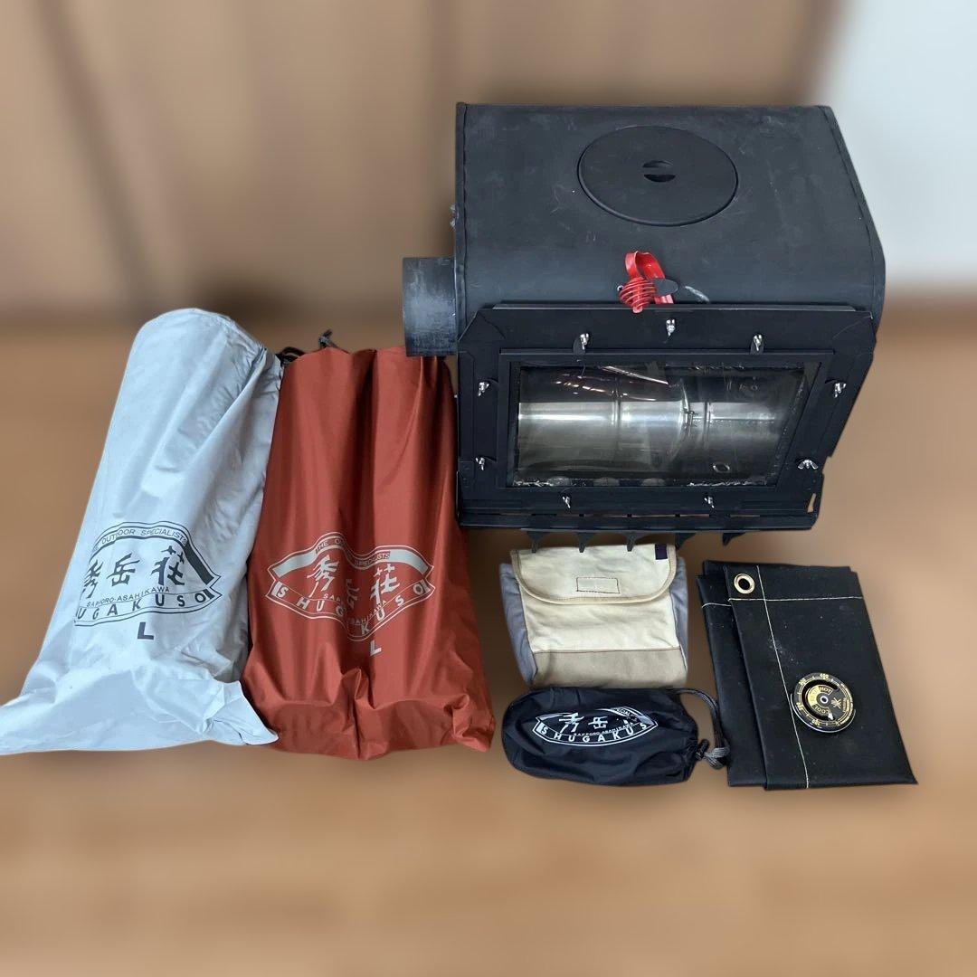 新保製作所　ミニ薪ストーブ”ＲＯＳＥ” フルセット