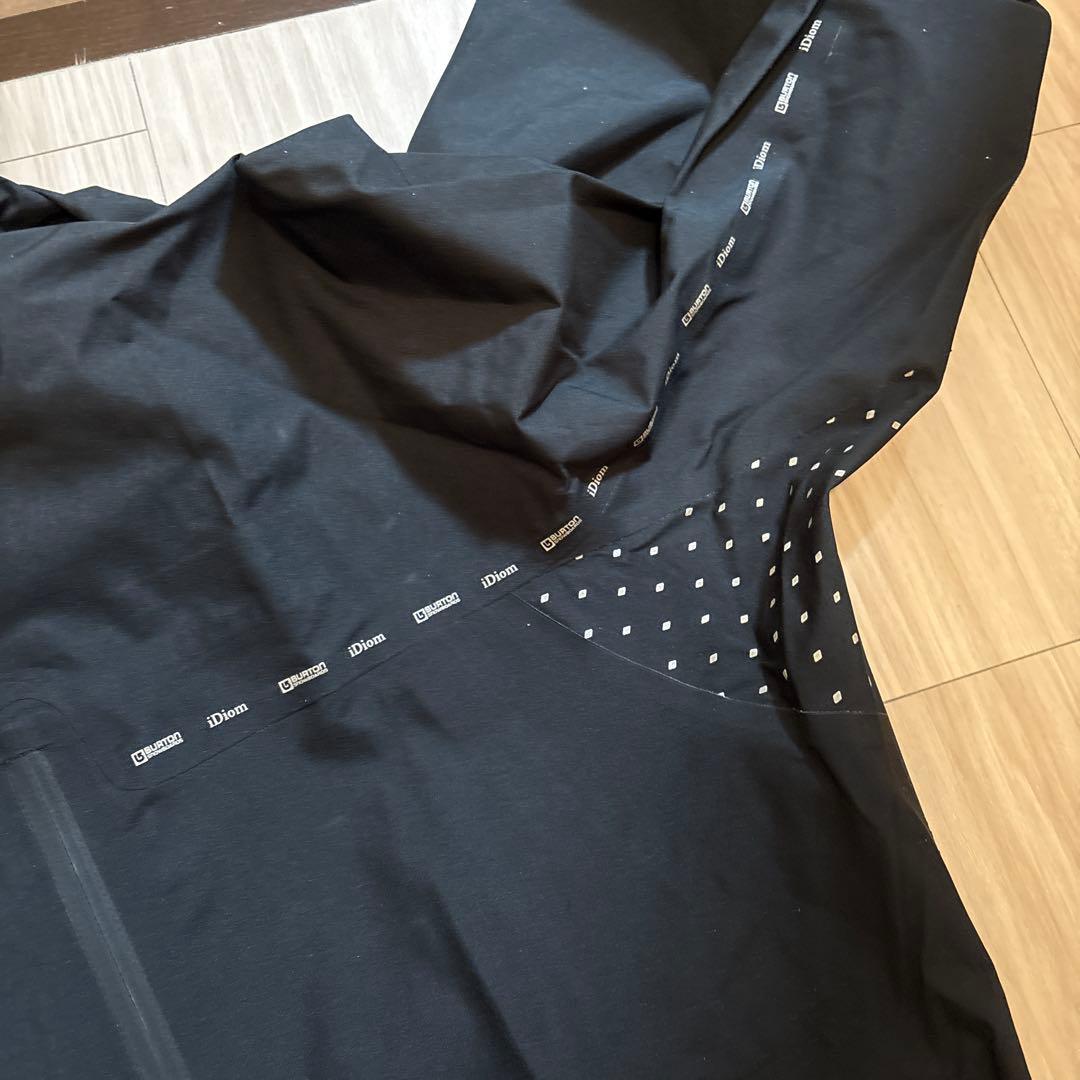 【同モデルのミトンおまけ】Burton iDiom スノボウェア（ブラック、L）