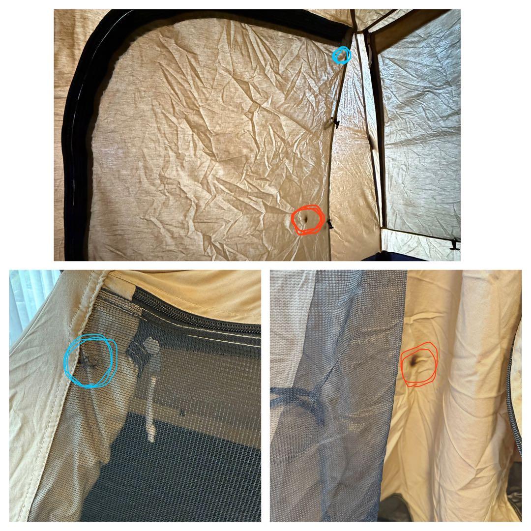 DOD ワンタッチカンガルーテント フライシートS グランドシート付属