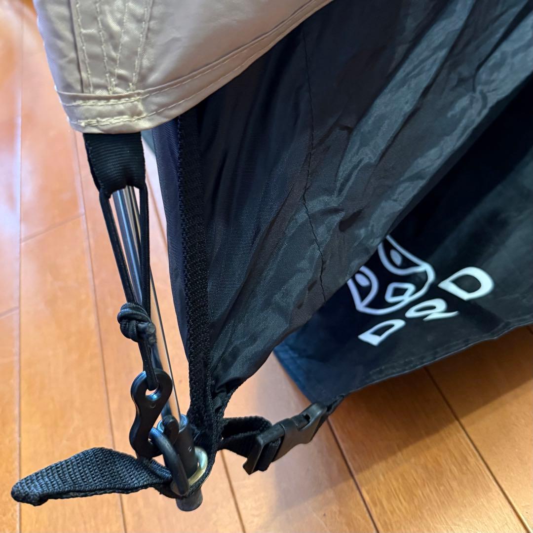 DOD ワンタッチカンガルーテント フライシートS グランドシート付属