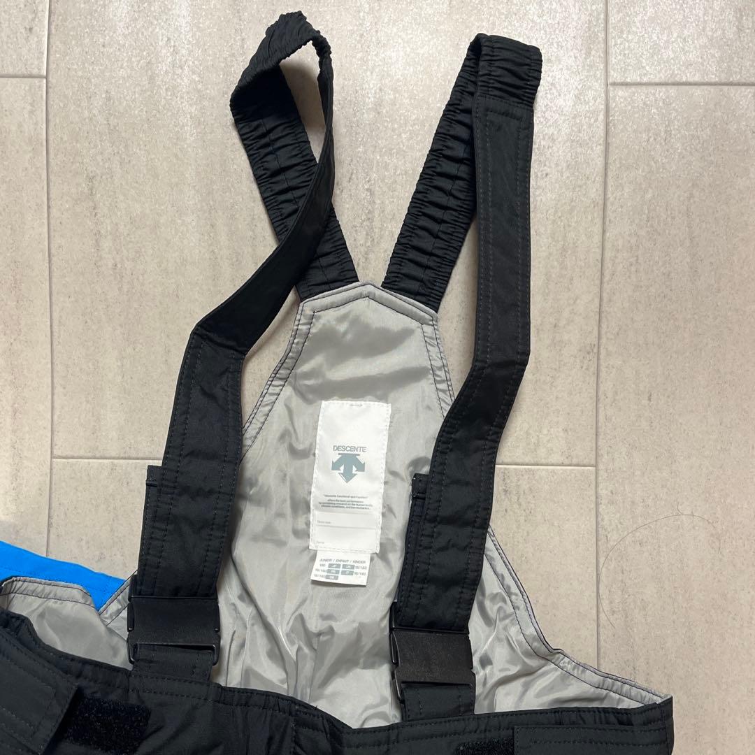 デサント スキーウェア 160 150 ボード 男の子ウエア 上下セット 青