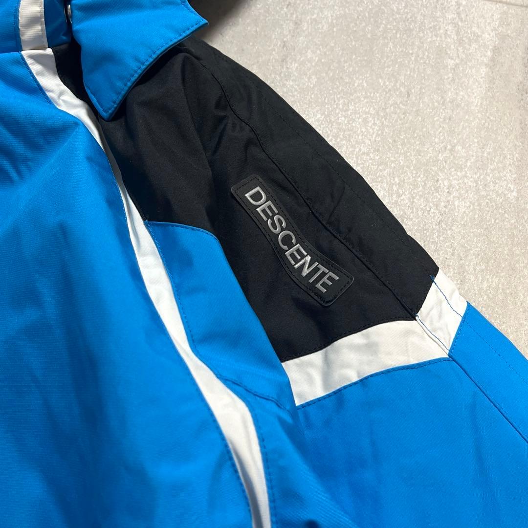 デサント スキーウェア 160 150 ボード 男の子ウエア 上下セット 青