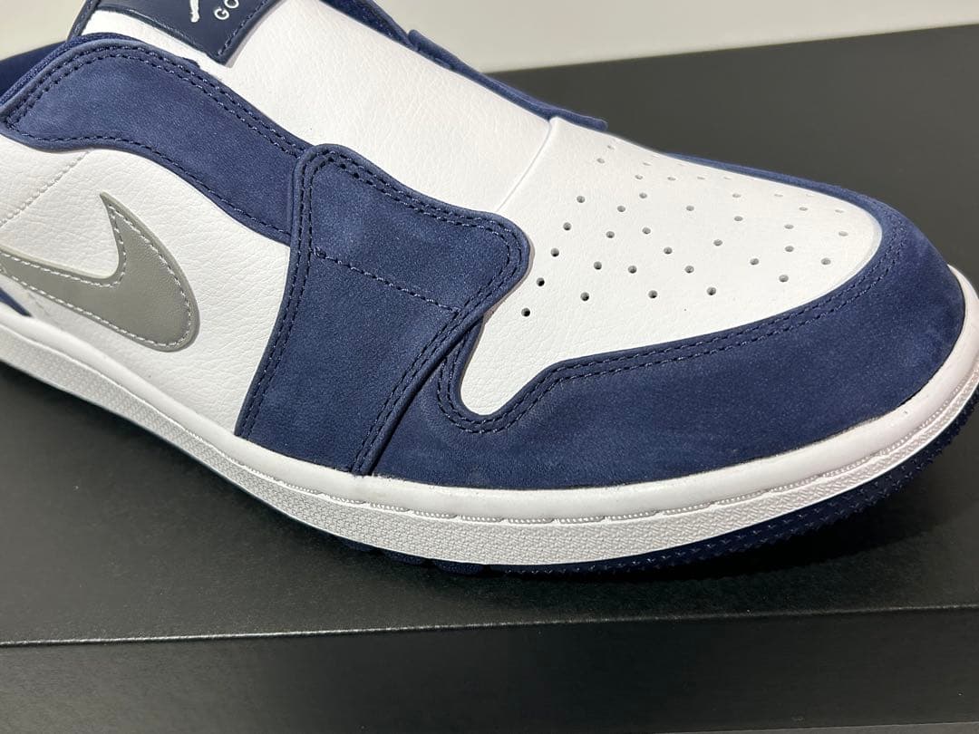 【新品】28.5cm NIKE エアジョーダン1 ミュール ゴルフ ネイビー