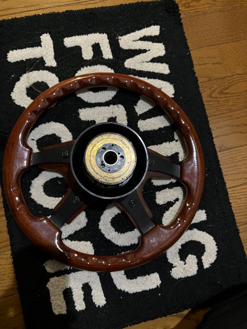 Wisdom Junction Renovationスポーツステアリング ウッド