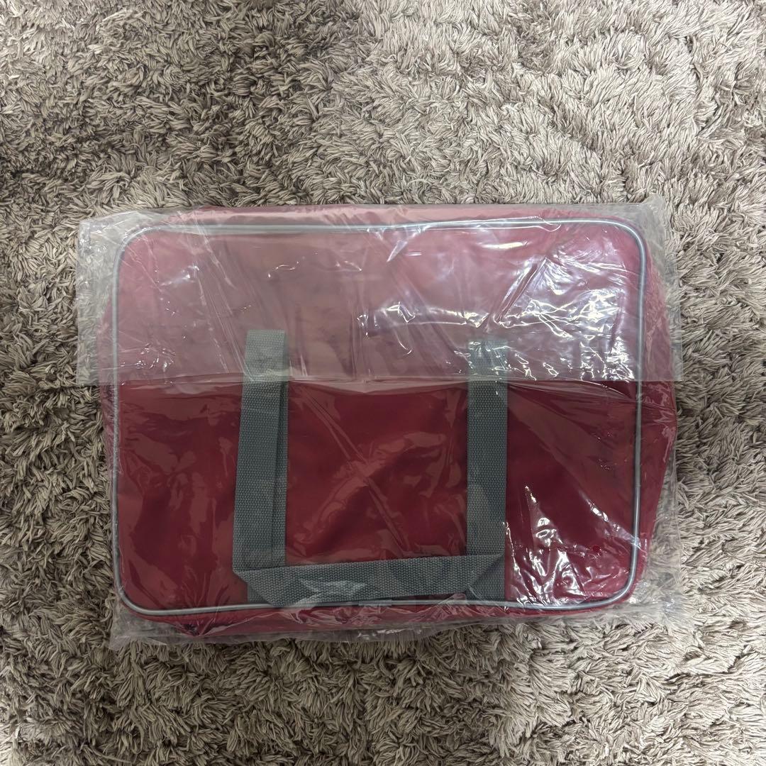 新品旧ワッペ赤　ワールドペガサス　スクールバッグ　スクバ　値下げしました