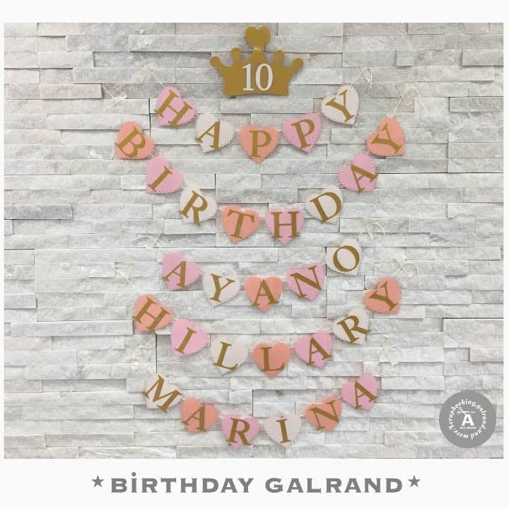 kyon様✩⋆確認専用ページ バースデーガーランド（ネーム含む）