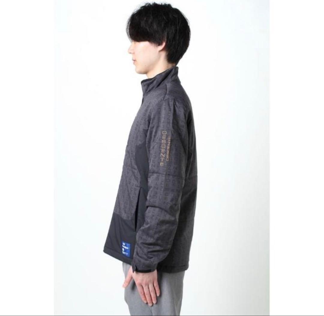 【完売／超美品】デサント　ストレッチ中綿ジャケット　ブラック