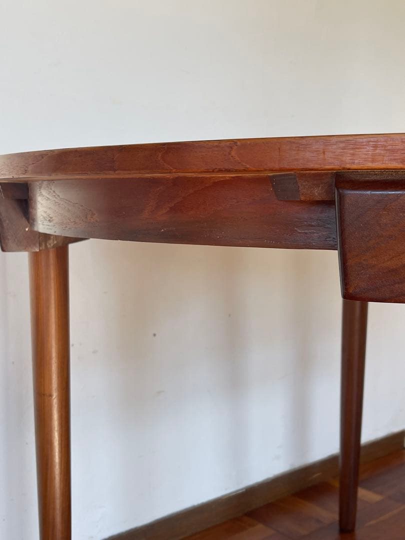 北欧 デンマーク ヴィンテージ ハンスオルセン ラウンド ダイニング