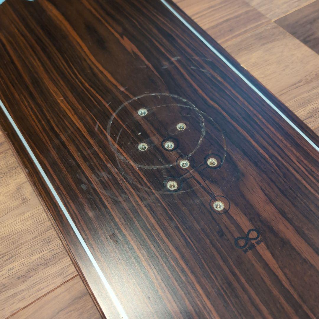 【希少】BURTON idiom スノーボード 156cm 木製 ビンディング付