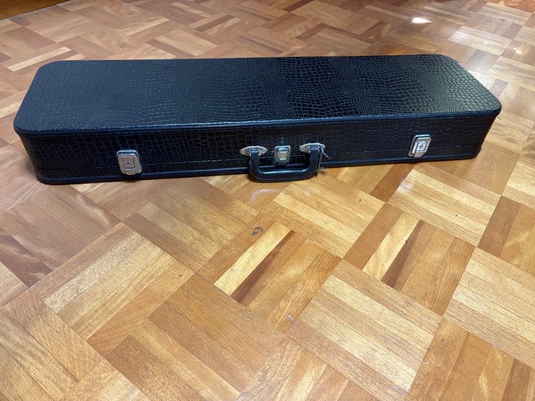 極美品　三線（沖縄三味線）奄美大島　爪　ハードケース付　テープ、島唄詩集付き