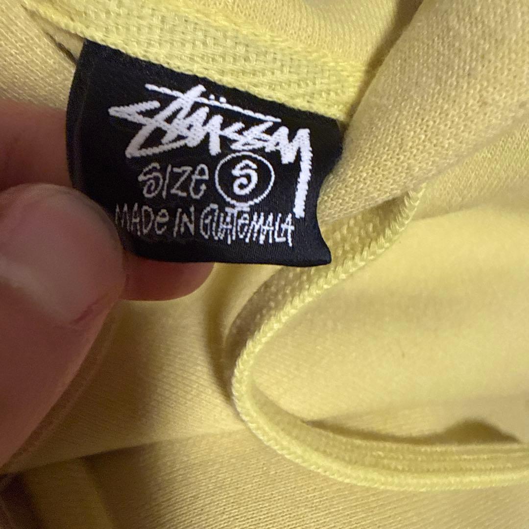 Stüssy イエロー パーカー サイズ　S