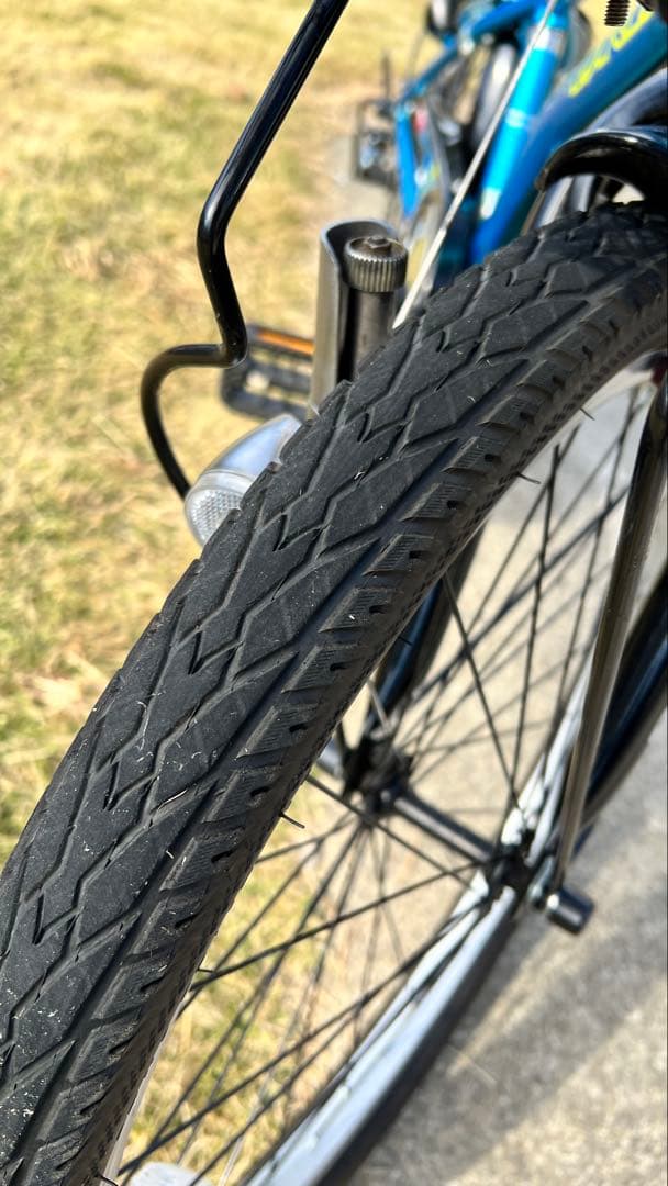 22インチ ジュニアサイクル 自転車 6段ギヤ 譲渡書類有 引き取り限定