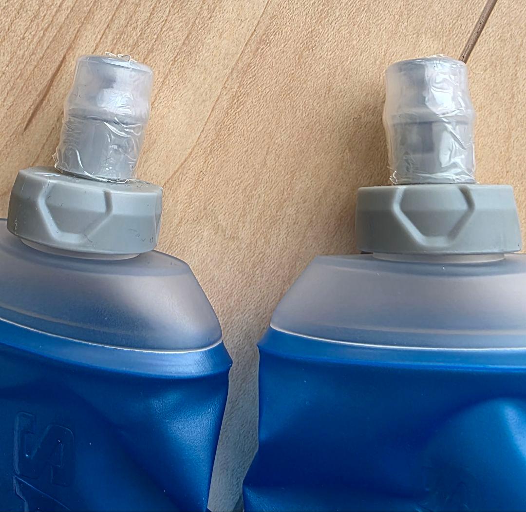 SALOMON ACTIVE SKIN 8 ブラック フラスク2本付き(未使用)