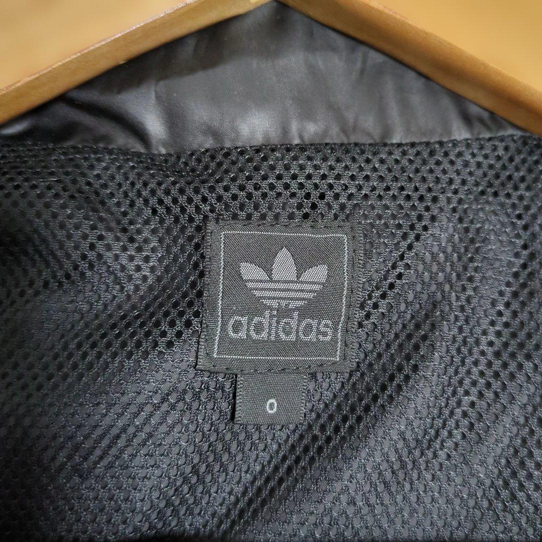 アディダス　ナイロンジャケット　ゴールド　レオパード　トレフォイル　O