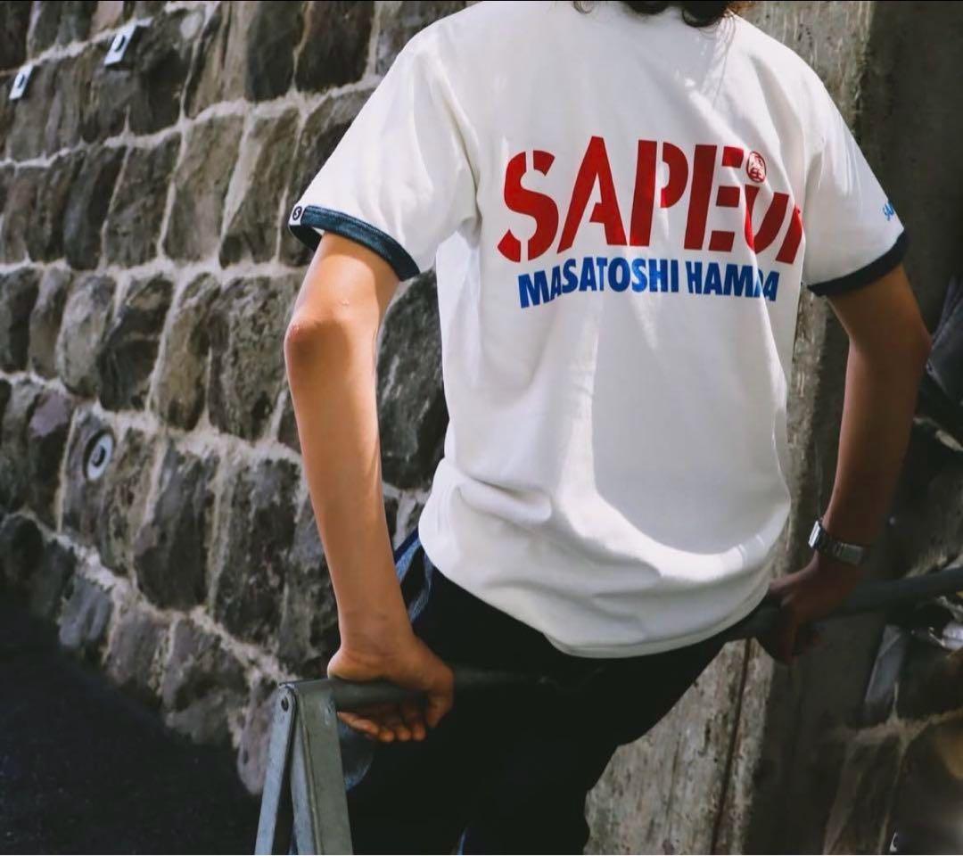新品未開封】sapeur リンガーネックTシャツ 浜田雅功 2XLサイズ - メルカリ