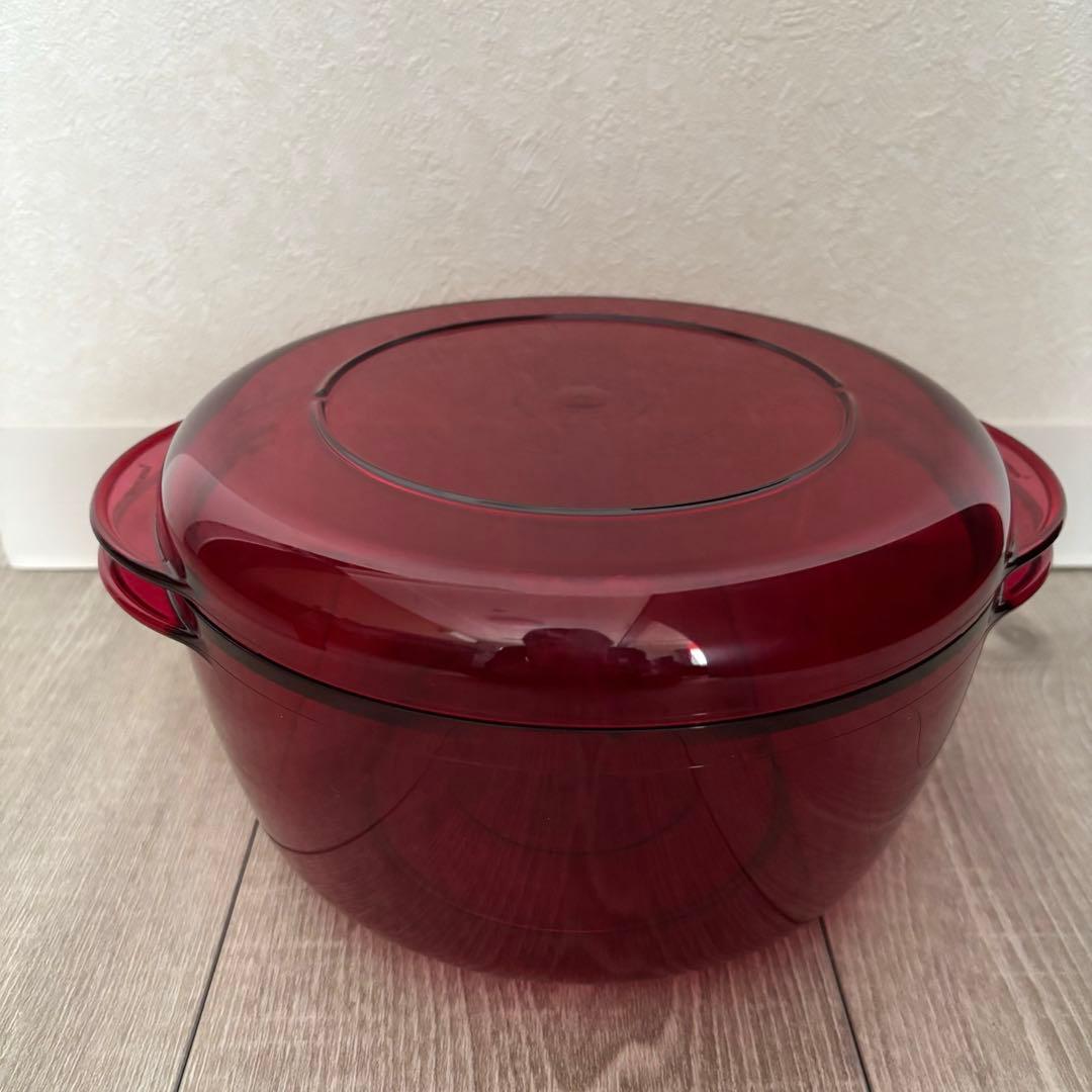 タッパーウェア タッパーウェーブ2000 丸型 大サイズ コーン付き