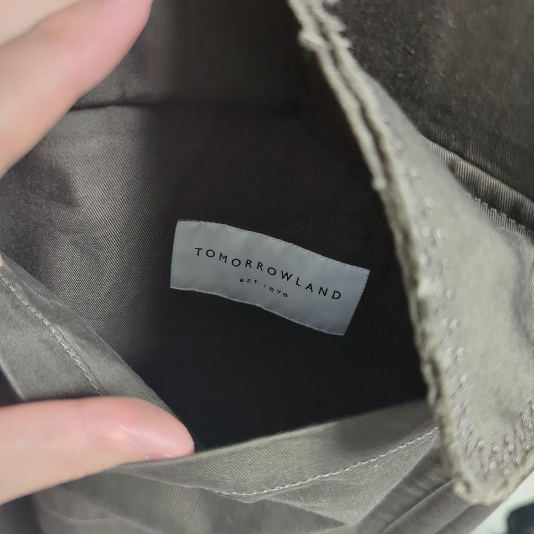 トゥモローランド　ステンカラーコート　S リバーシブル