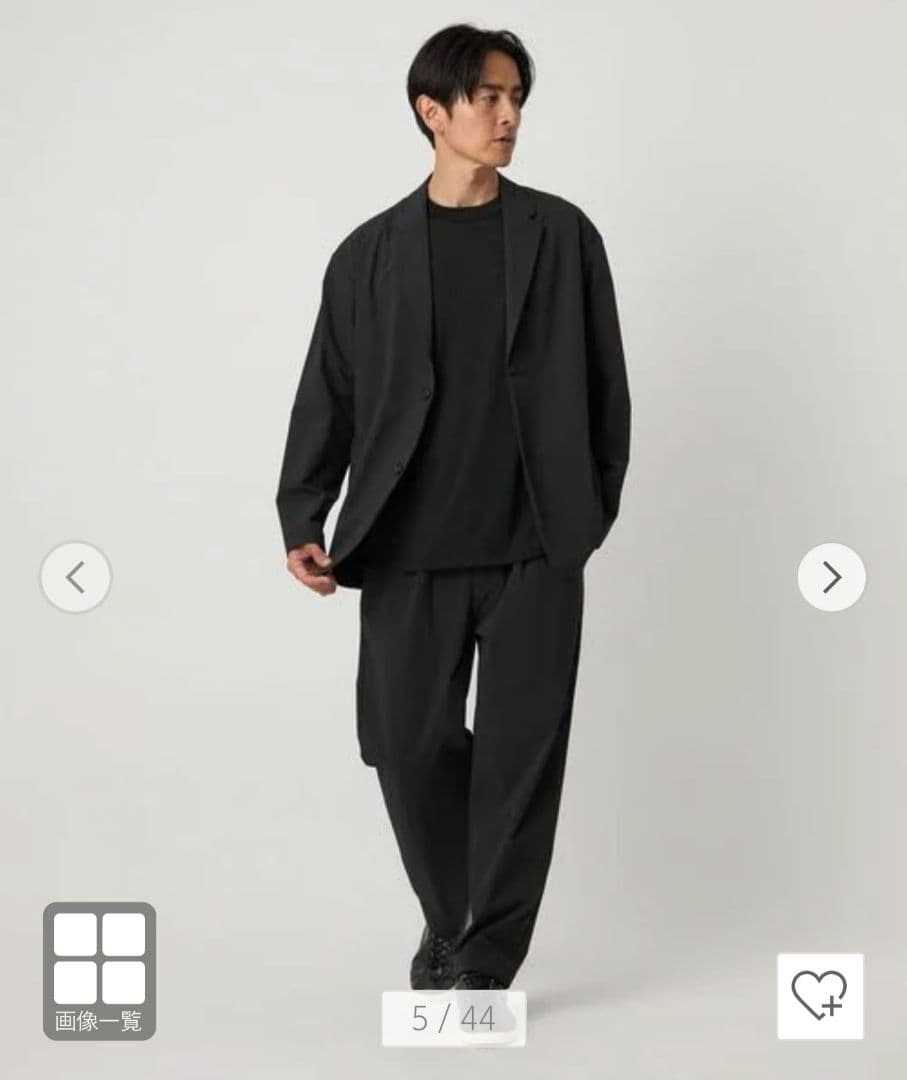 極美品★ユナイテッドトウキョウ　360° リラックス 2ボタン ジャケット　S