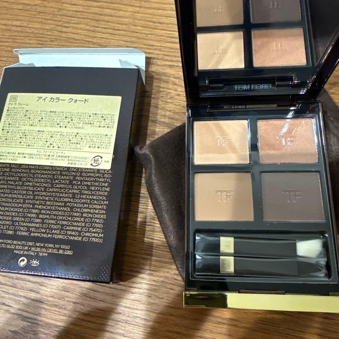 TOM FORD トムフォード アイカラークォード 28 ドゥラクレーム - メルカリ