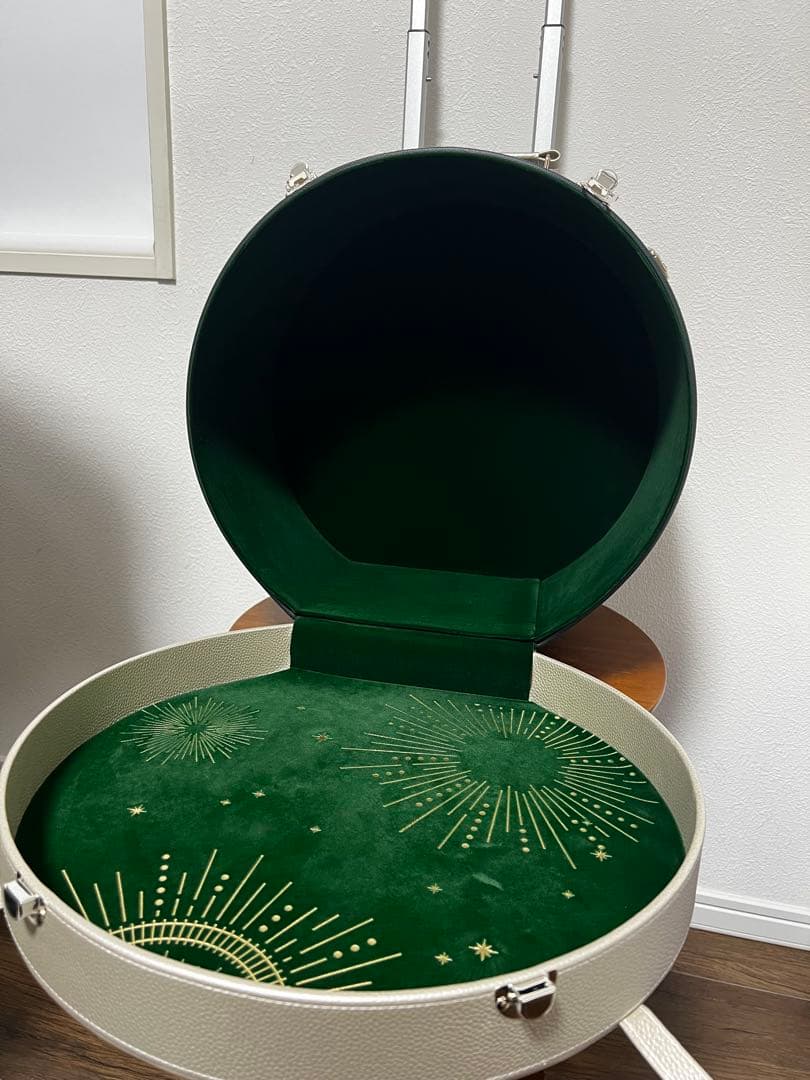 LA MER 星柄 円形キャリーケース