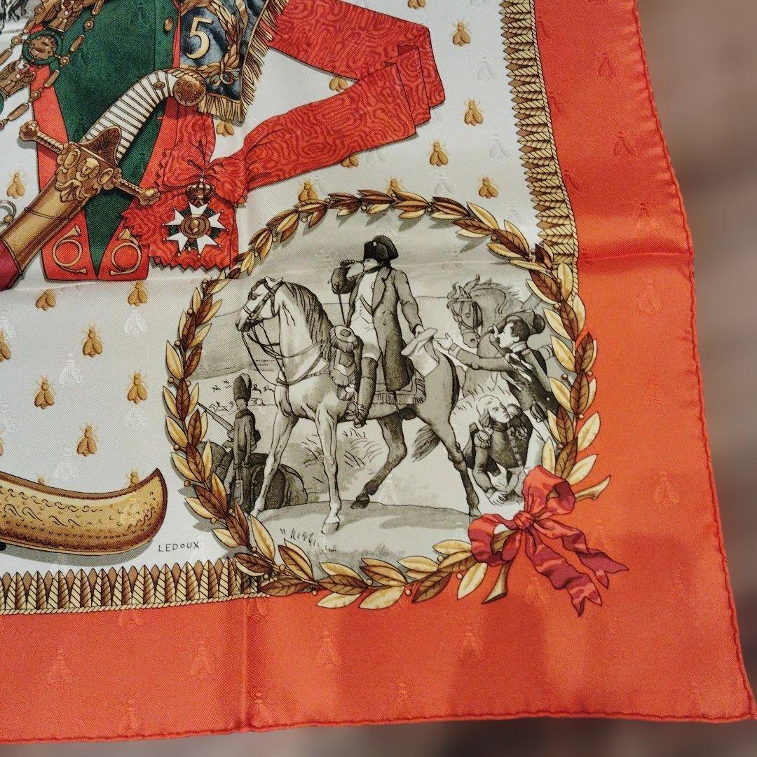 エルメス カレ90 NAPOLEON ナポレオン スカーフ