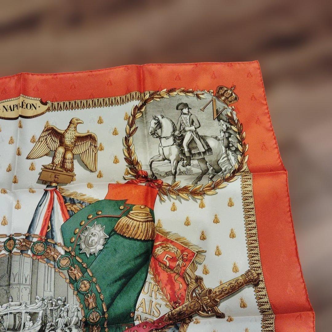 エルメス カレ90 NAPOLEON ナポレオン スカーフ