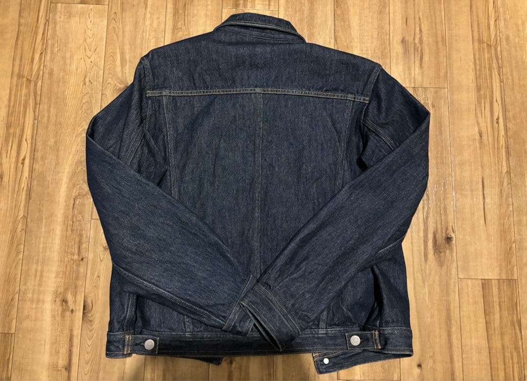 ジャケット・アウター AURALEE WASHED HARD TWIST DENIM BLOUZON3