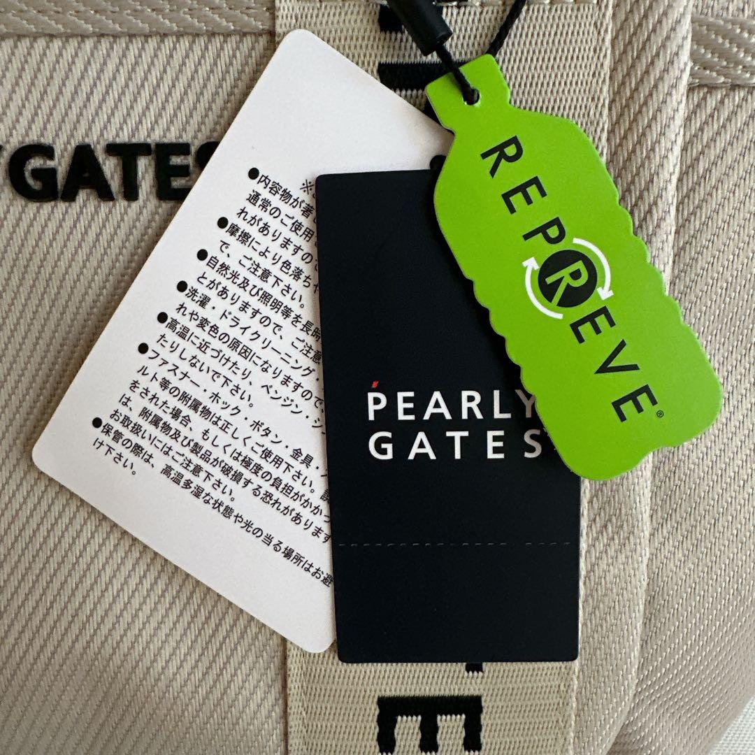 タグ付き品 PEARLYGATES 定番 ロゴカートバッグ トートバッグ ゴルフ