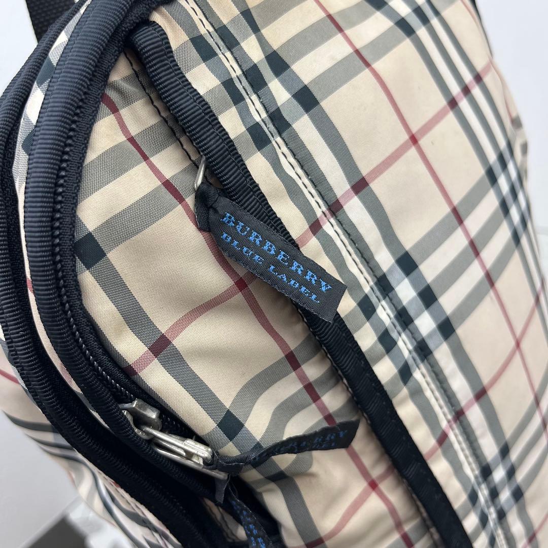 希少✨ Burberry Blue Label リュック ノバチェック ナイロン