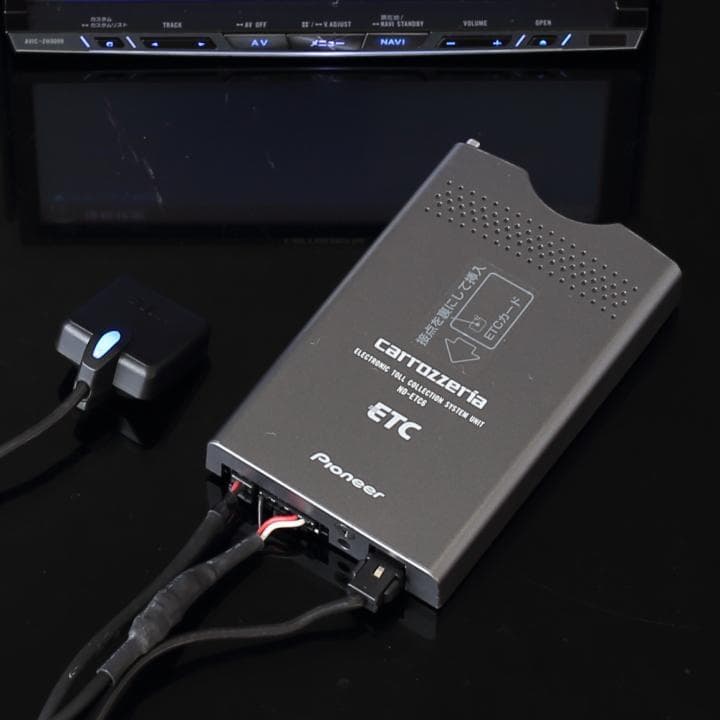 カロッツェリアND-ETC6ナビ連動アンテナ分離ETCユニット楽ナビサイバーナビ