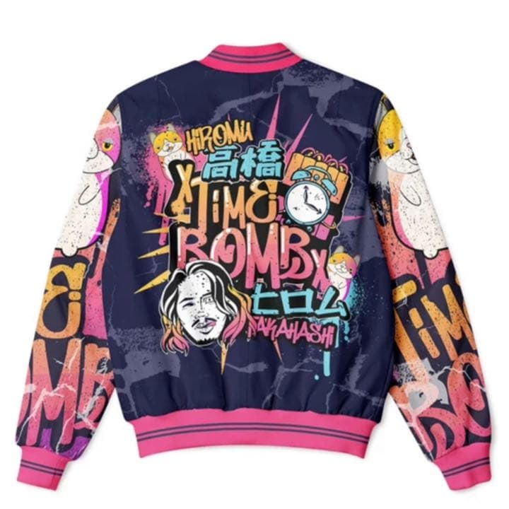 新品未開封】新日本プロレス公認・NERDS 高橋ヒロム ブルゾンジャケットS