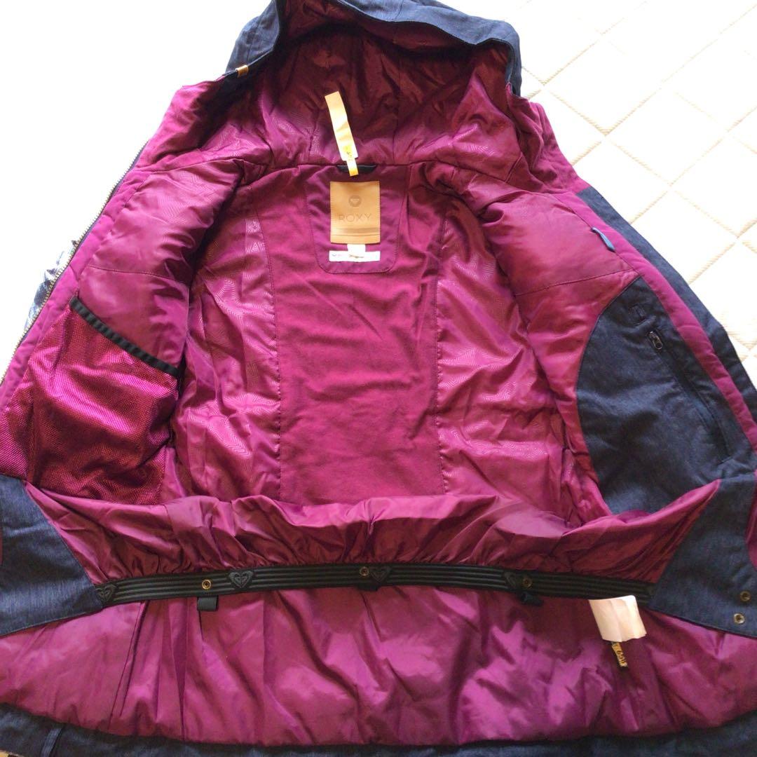 【美品】ROXY/ロキシー スキー/スノーボードウェア 上下 レディース M
