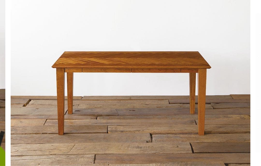 ばじ　アクメファニチャー ダイニングテーブル　ヘリンボーン　ACME