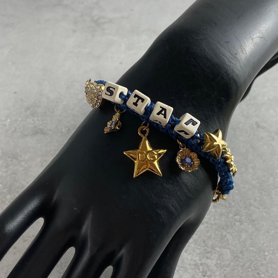 未使用級✨ ドルチェアンドガッバーナ ブレスレット スター ゴールド 袋付き