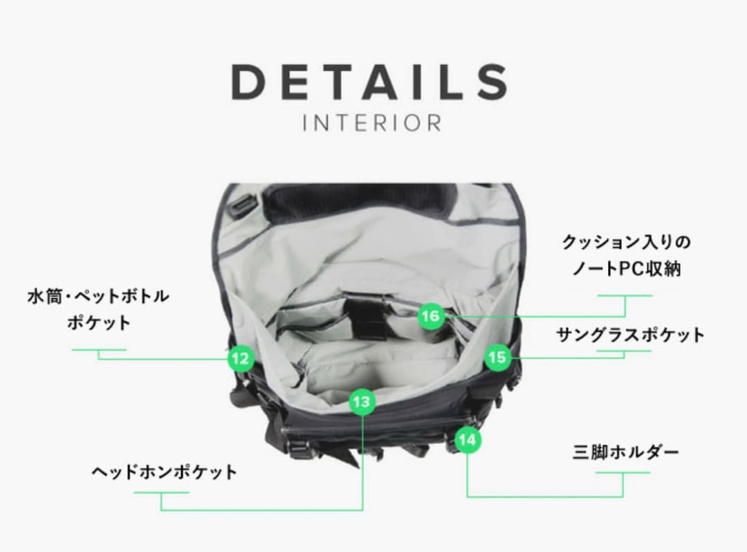 ALPAKA 7VEN メッセンジャーバッグ ショルダーバッグ グレー